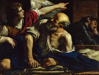 San Pietro liberato da un angelo